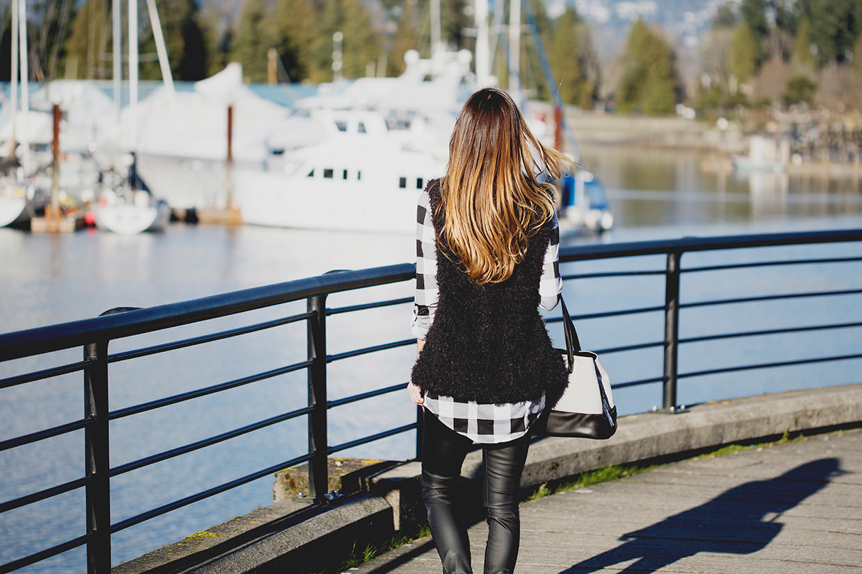 Silver Icing How To Look Amazing in a Faux Fur Vest