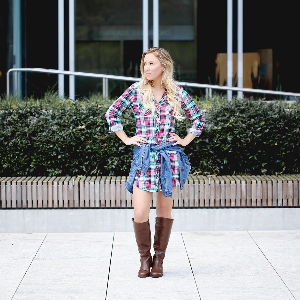 Silver Icing Encore: Your Everyday Plaid Shirt Styled 6 Ways
