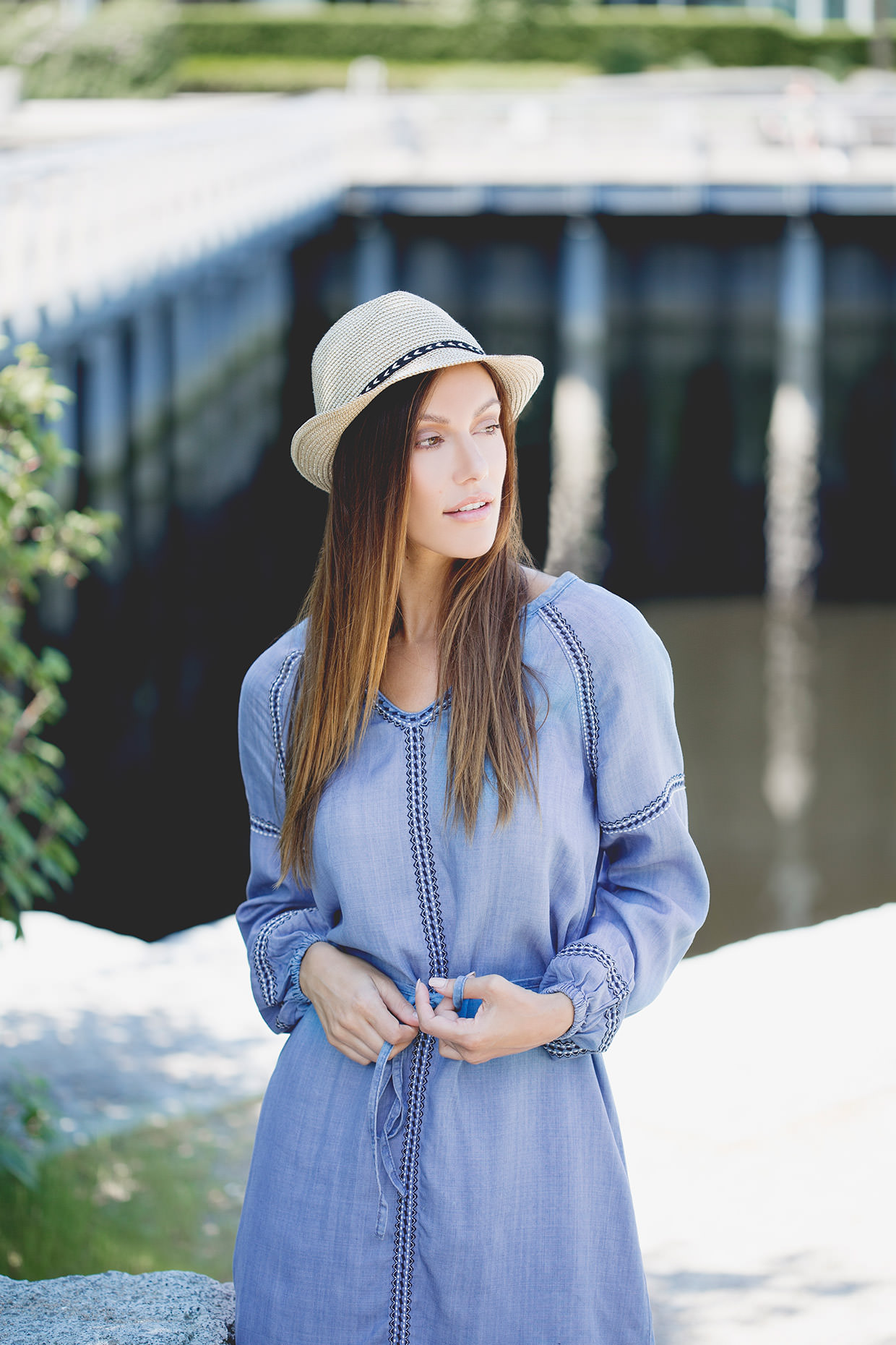 Silver Icing Name It To Win It: Denim Dress