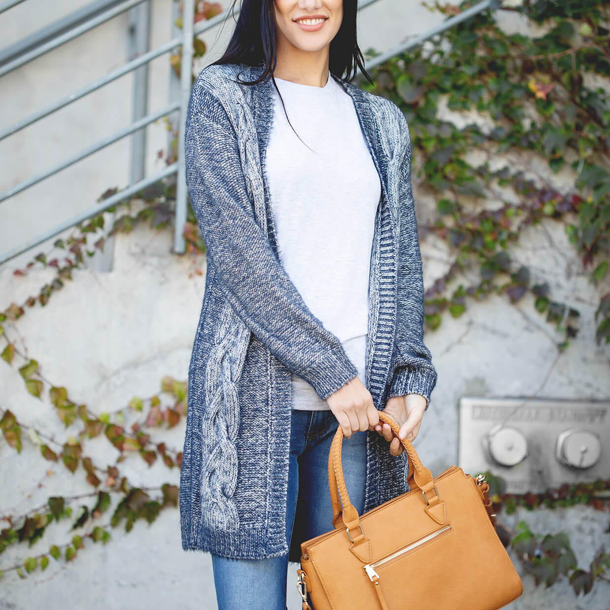 Silver Icing Last Chance Sale: How to Stay Warm and Stylish in a Cable Knit Cardigan