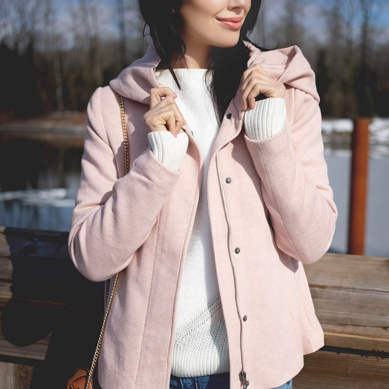 Silver Icing Encore: How to Style a Transitional Coat For 3 Seasons