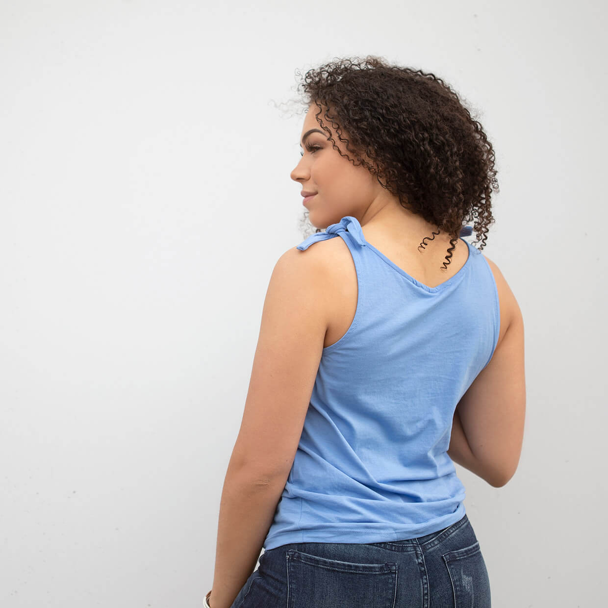 Silver Icing Name It to Win It: Knotted Tank Top