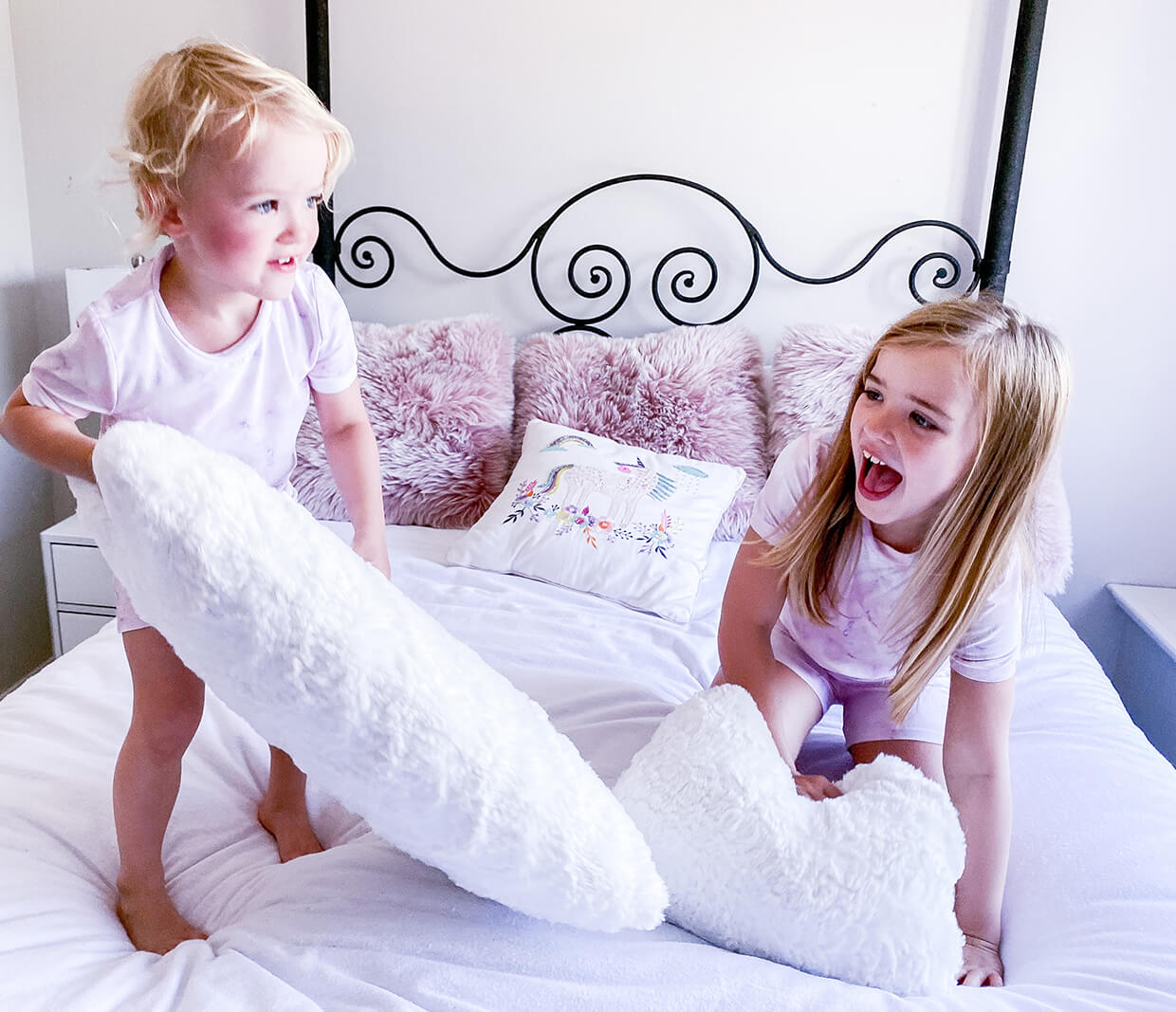 Silver Icing Name It to Win It: Mommy & Me Pajamas