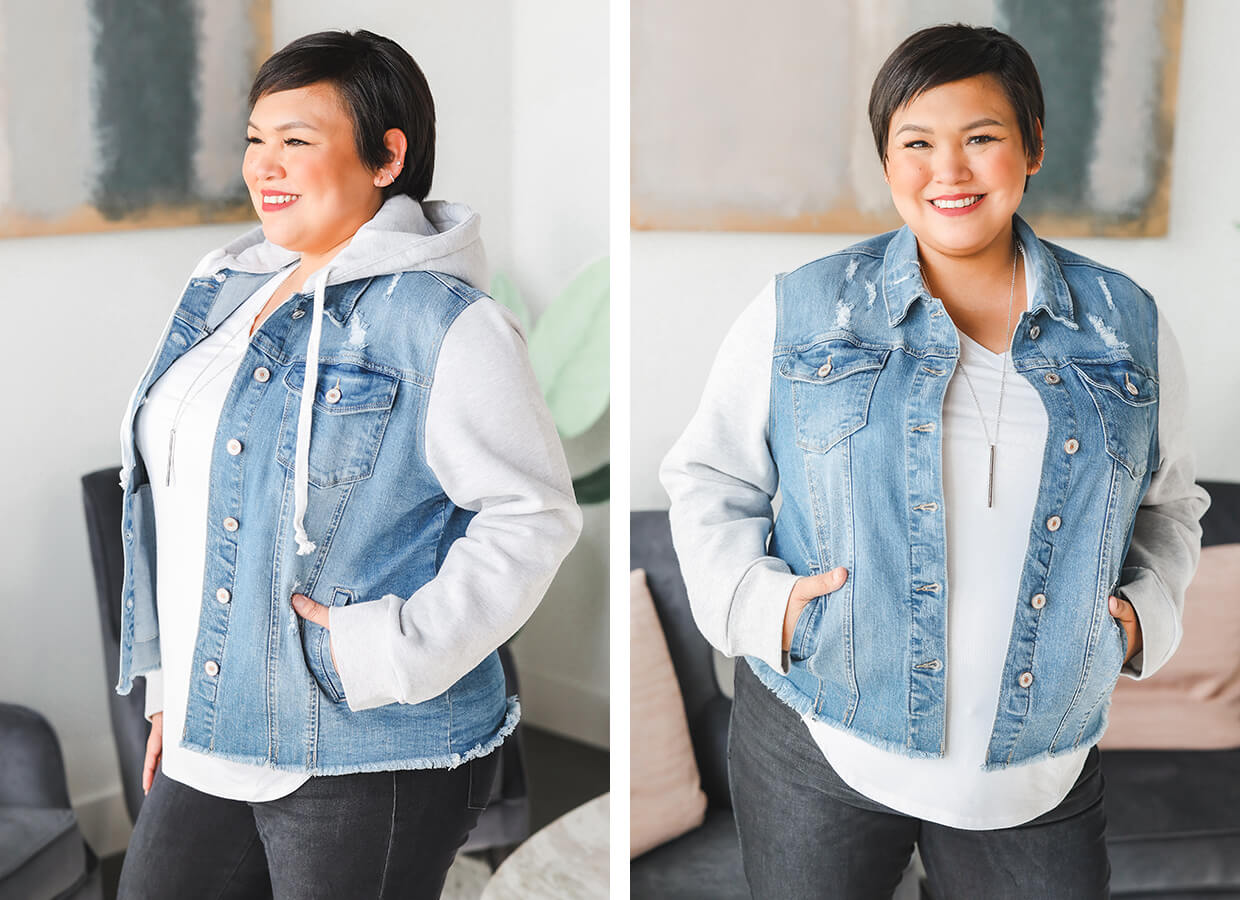 Silver Icing Name It to Win It Spotlight: Hooded Denim Jacket
