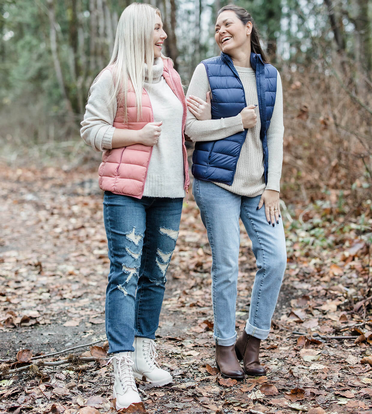 Hooded Denim Jacket  Silver Icing Spotlight