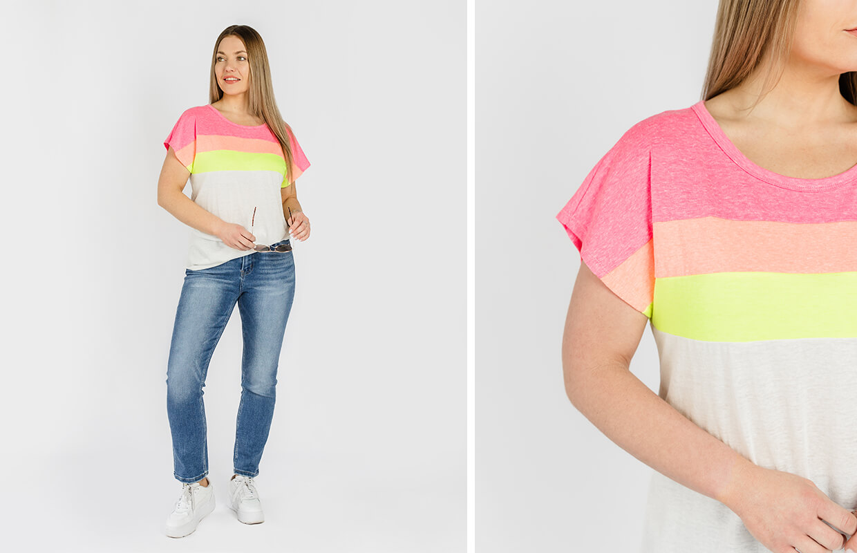 Silver Icing Name It to Win It Spotlight: Colourblock Tee