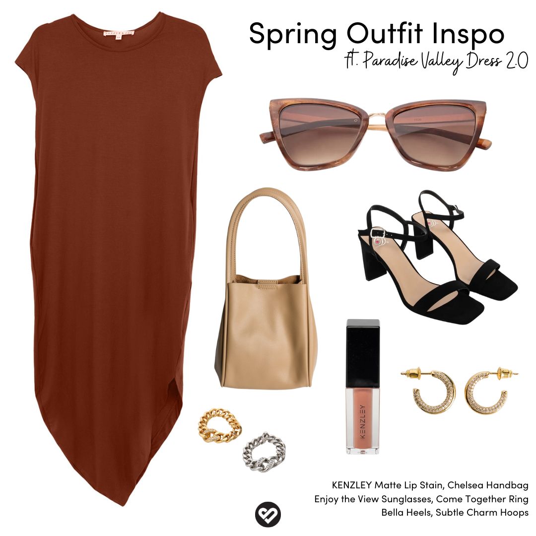 Silver Icing Outfit Ideas Spotlight: Spring Outfit Inspo ft. Paradise Valley Dress 2.0