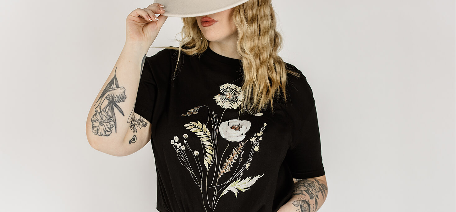 Floral Graphic Tee